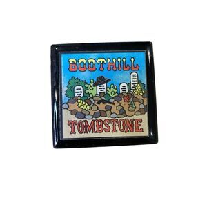 Boothill Tombstone Arizona Fridge Magnet Western Souvenir Cowboy Western Art